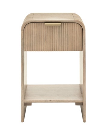 Gallery Direct Gallery Direct Colonna 1 Drawer Bedside Small