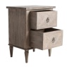 Gallery Gallery Mustique 2 Drawer Bedside Table