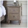 Gallery Gallery Mustique 2 Drawer Bedside Table