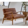 Gallery Gallery Datsun 2 Seater Sofa Vintage Brown