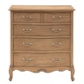 Gallery Gallery Chic 5 Drawer Chest Weathered