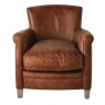 Gallery Mr. Paddington Chair Vintage Brown Leather