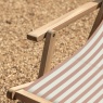 Gallery Brentham Deck Chair Clay Stripe