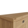 Brenthams Simplicity Woodfield Oak 4 Door Sideboard