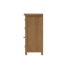 Brenthams Simplicity Woodfield Oak 4 Door Sideboard