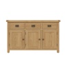 Brenthams Simplicity Woodfield Oak 3 Door Sideboard