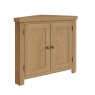 Brenthams Simplicity Woodfield Oak Corner Cabinet