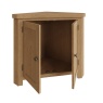 Brenthams Simplicity Woodfield Oak Corner Cabinet