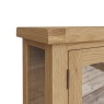 Brenthams Simplicity Woodfield Oak Display Cabinet