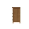 Brenthams Simplicity Woodfield Oak 2 Door 6 Drawer Sideboard