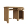 Brenthams Simplicity Woodfield Oak Single Computer Desk