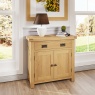 Woodfield Oak Small 2 Door 1 Drawer Sideboard