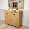 Woodfield Oak 2 Door 2 Drawer Sideboard