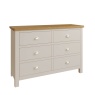 Brenthams Simplicity Ludlow 6 Drawer Chest