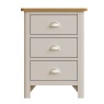 Brenthams Simplicity Ludlow 3 Drawer Bedside