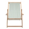 Brentham Deck Chair Verde Stripe