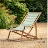 Gallery Brentham Deck Chair Verde Stripe