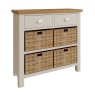 Brenthams Simplicity Ludlow 2 Drawer 4 Basket Unit