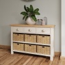 Ludlow 3 Drawer 6 Basket Unit