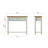 Brenthams Simplicity Ludlow Console Table