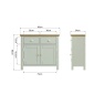 Brenthams Simplicity Ludlow Sideboard