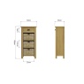 Brenthams Simplicity Lynwood 1 Drawer 3 Basket Unit