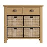 Brenthams Simplicity Lynwood 2 Drawer 4 Basket Unit