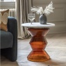 Gallery Turin Side Table Orange