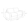 Jay-Be Sofa Beds Jay-Be Deco 3 Seater Sofa Bed