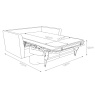 Jay-Be Sofa Beds Jay-Be Elegance 2 Seater Sofa Bed