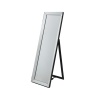 Gallery Luna Cheval Mirror - Silver