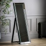 Luna Cheval Mirror - Silver