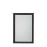 Gallery Luna Mirror Rectangle - Black