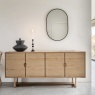 Gallery Gallery Craft 4 Door Sideboard - Natural