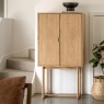 Gallery Craft Cocktail Cabinet - Natural