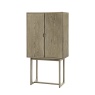 Gallery Gallery Craft Cocktail Cabinet - Smoked