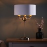 Highclere 3 Table Lamp - Antique Brass