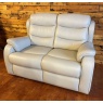 Parker Knoll Parker Knoll Michigan 2 Seater Static - Leather Como Dove