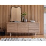 Gallery Gallery Madrid 2 Door 3 Drawer Sideboard Oak