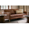 Gallery Gallery Osborne 3 Seater Sofa Vintage Brown Leather