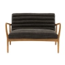 Gallery Datsun 2 Seater Sofa Charcoal Boucle