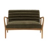 Gallery Datsun 2 Seater Sofa Green Boucle