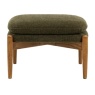 Gallery Datsun Footstool Green Boucle