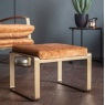 Gallery Fabien Footstool Ochre