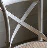 Gallery Gallery Cafe Stool White With Rattan (PAIR)