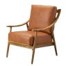 Gallery Gallery Reliant Armchair Brown Leather