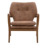 Gallery Gallery Jensen Armchair Brown Leather