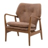 Gallery Gallery Jensen Armchair Brown Leather