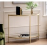 Gallery Hudson Console Table Champagne