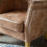 Gallery Gallery Hickman Armchair Brown Leather